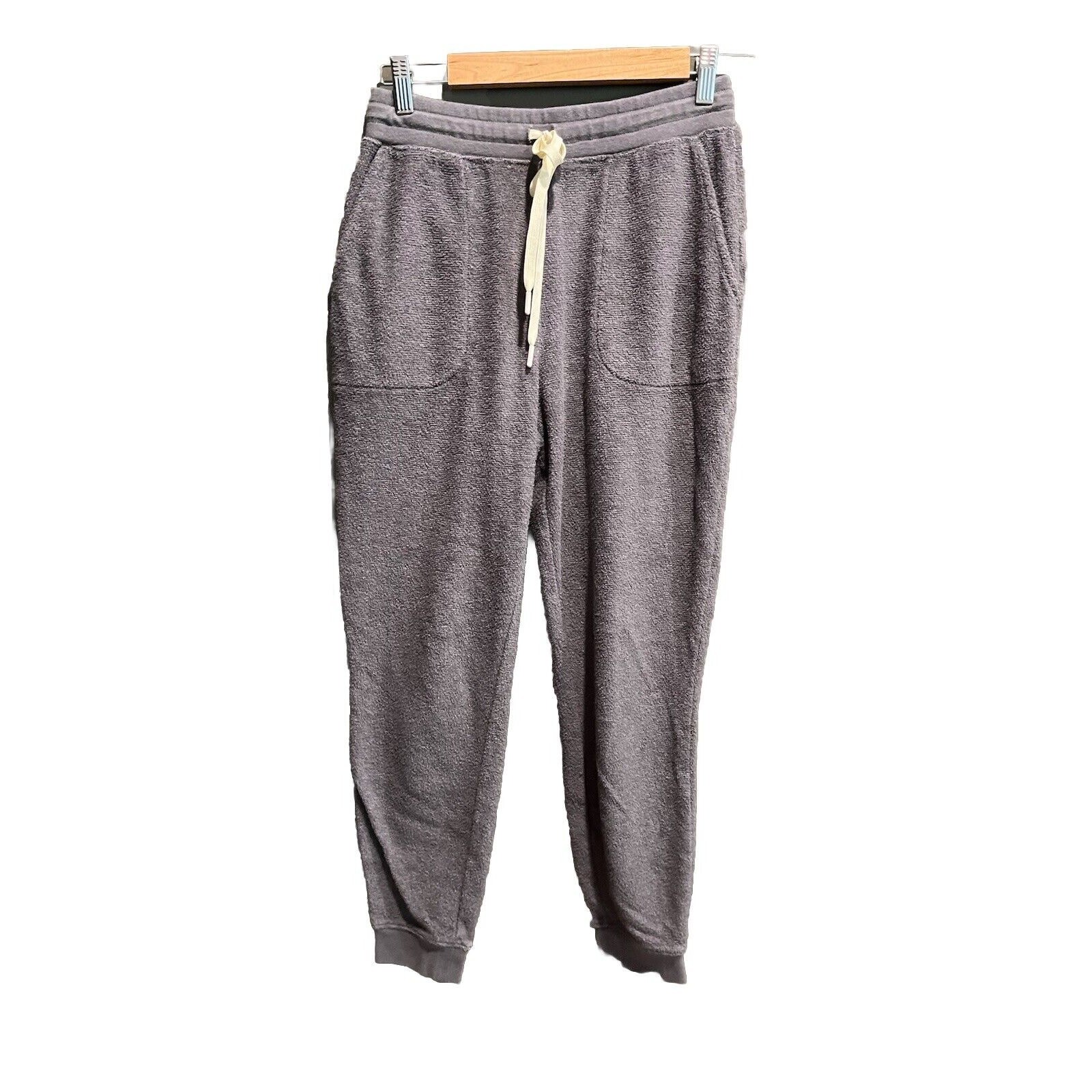 Outerknown Gray Drawstring Women's Terry Sweatpan… - image 1