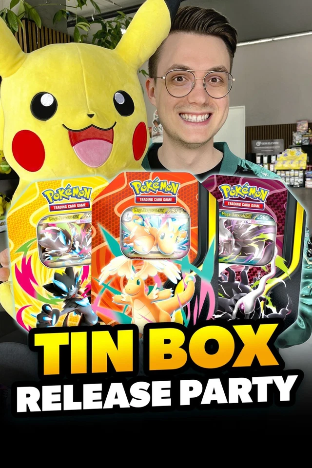 NEUER RELEASE! Pokemon Auktionen ab 1€! Booster Breaks & viel mehr!