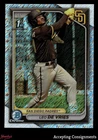 2024 Bowman Chrome Prospects Shimmer Refractor Leo De Vries 1ST ROOKIE PADRES