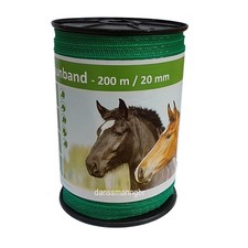 Weidezaunband 20 mm gr&uuml;n 200 m