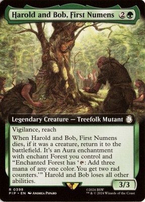 Harold and Bob, First Numens (Extended Art) 398 PIP Universes Beyond: Fallout NM