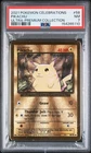 2021 POKEMON CELEBRATIONS ULTRA-PREMIUM COLLECTION #58 PIKACHU PSA 7
