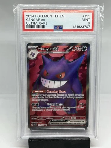 2024 Pokémon Temporal Forces Gengar EX UR Holo PSA 9