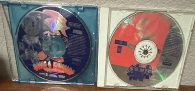 SEGA Sonic & Knuckles Collection/Sonic R-PC -Discs Only - Lot of 2 SEGA PC Games