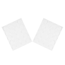 40 Pcs Cabochon Epoxy Stickers Round Resin Domes for Crafts Bottle Cap Supplies