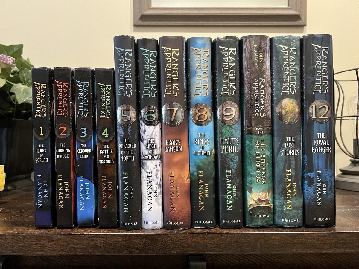 Complete Hardcover Set of Ranger's Apprentice Books 1-12 John