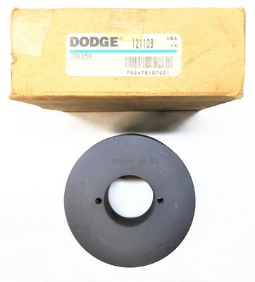 DODGE 2-Groove Pulley Sheave 121109 (2BK45H) NOS