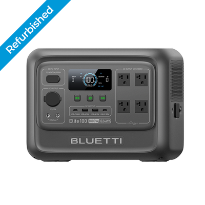 #ad BLUETTI Elite 100 V2 1024Wh 1800W Portable Power Station for Camping Refurbished $339.00
