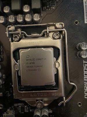 MSI Z370-a Pro Motherboard w/ i7-8700 CPU w/ Cooler Master