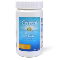 Cristal Ph-Senker Granulat 1,5 Kg Ph-Minus Ph Senker Pool Schwimmbad Poolpflege