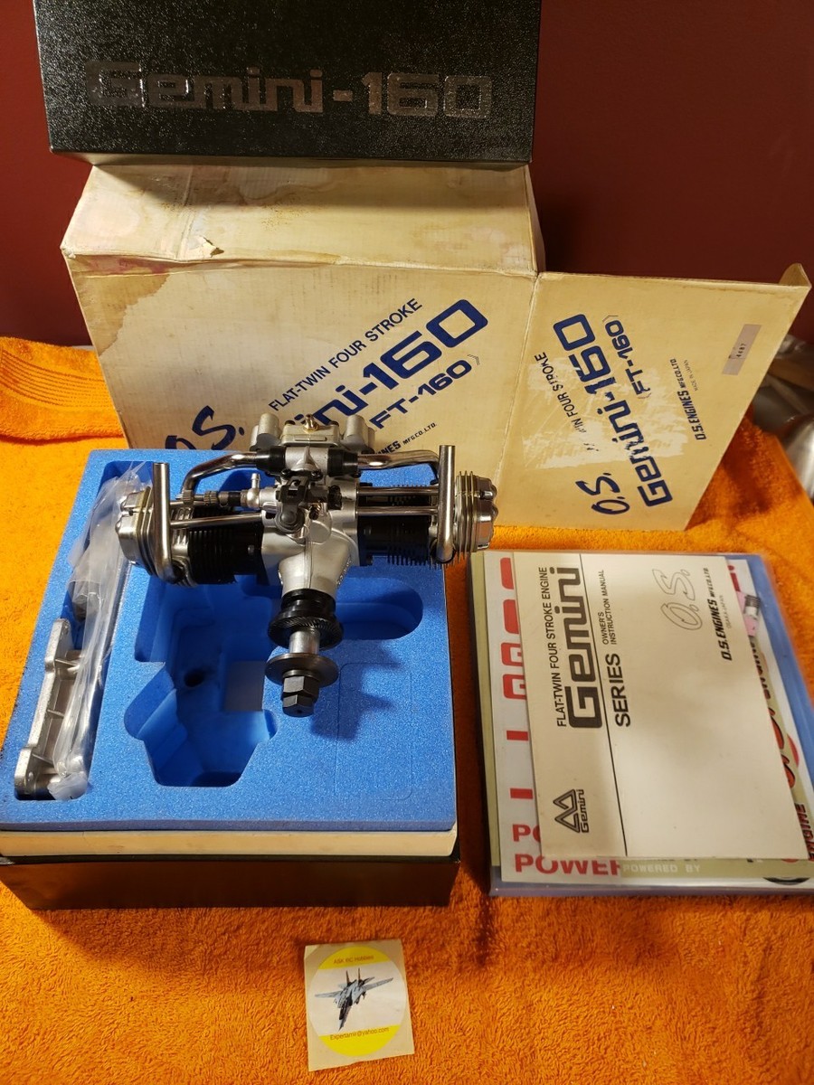 OS Engine - OS FT-160 Gemini 160 Flat Twin Four Stroke RC Motor