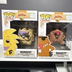 Funko Pop! Animation The Angry Beavers Norbert #322 Daggett #323 Vinyl Figures