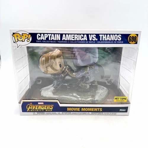 Funko Pop Marvel Captain America VS. Thanos 698 Hot Topic Exclusive Vinyl Figure