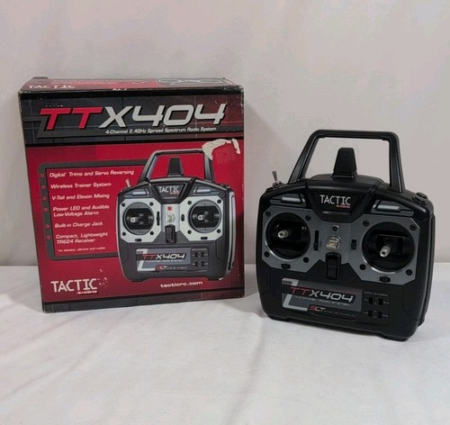 Tactic TTX404 4 Ch. Radio Sys. Transmitter 2.4GHz Controller ONLY | eBay