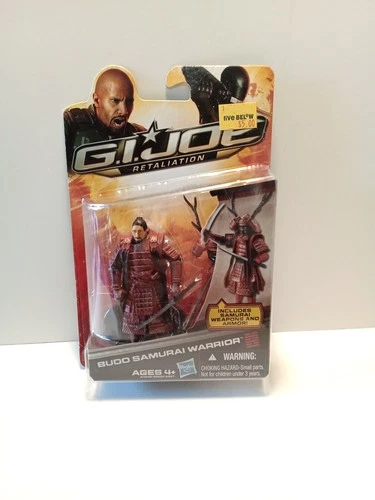 Hasbro GI JOE Retaliation	Budo Samurai Warrior 3.75" Action Figure (NEW)