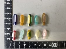 Set of 10 plastic trolling heads for bonito (katsuo) and kenken trolling