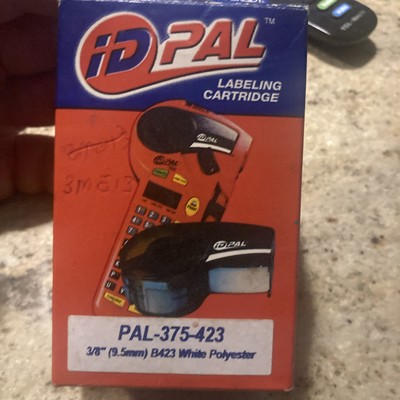 Brady ID PAL-375-423 B423 White Polyester Labeling Cartridge 3/8