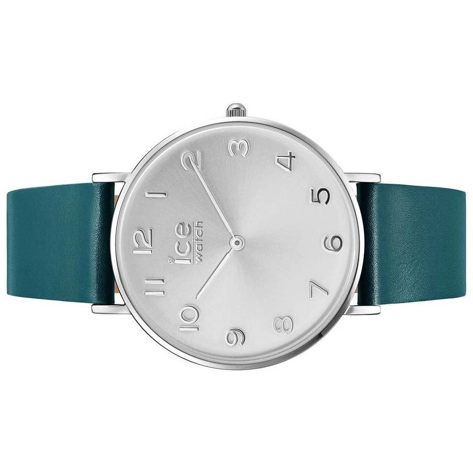 ICE City Tanner Silver Stainless Steel Case and Leather Strap Mens Watch. 001523 - Image 3 of 4