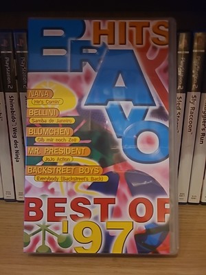 VHS Bravo Hits Best Of 97 Mit Backstreet Boys,Coolio,Blümchen,Ramstein,Scooter