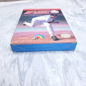 Roger Clemens MVP Baseball NES Cart Nintendo Game w Manual Complete in Box CIB