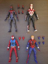 Marvel Legends Spider-Man Lot of 4 (2099 & Sc...