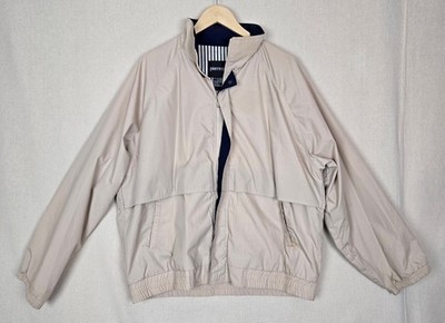 Vintage PIERRE CARDIN Mens Size XL Tan Mens Jacket Full Zip w/ Hood