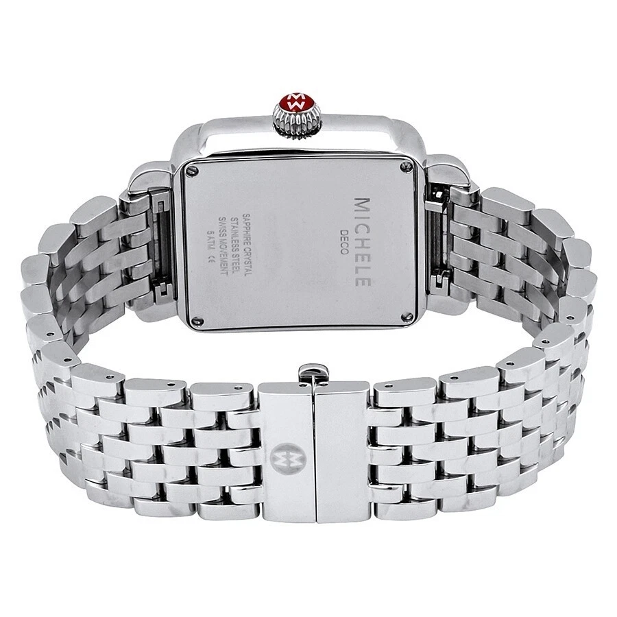 Michele Deco Madison Silver Dial Stainless Steel Watch MWW06T000163 - Image 4 of 4