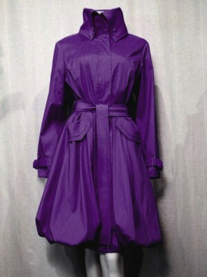 SAMUEL DONG BUBBLE COAT DRESS 11664 (VIOLET) | eBay