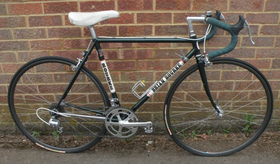 52cm Classic Steel Brian Rourke Bike in 753 Tubing. - Image 2 of 4