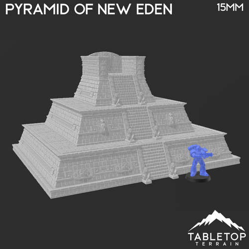 Pyramid of New Eden - Fantasy Terrain - Fantasy Jungle Tabletop Terrain - Picture 5 of 8