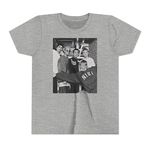 Backstreet Boys Vintage Photo Brian Nick AJ Howie Kevin 90s Pop Youth T-Shirt - Picture 7 of 7