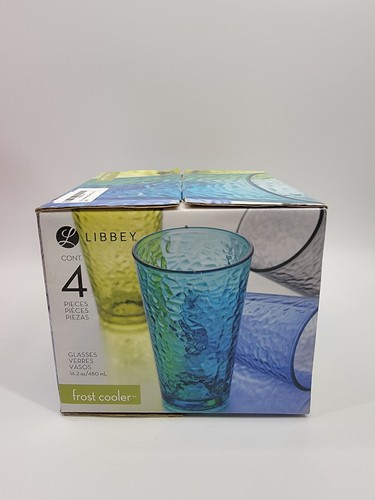 Libbey Frost Cooler (Set Of 4) 16.2 Oz High Quality Glasses multicolor ** - Picture 3 of 8