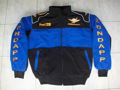 1NEU ZÜNDAPP hai 25 Oldtimer Fan-Jacke schwarz blau veste jacket jakka jas