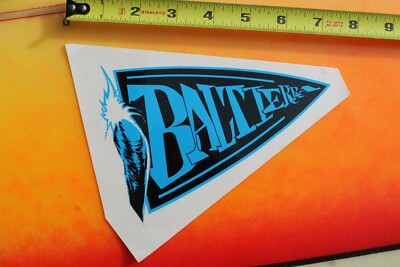 BALTIERRA Custom Surfboards Costa Mesa Blue Wave V14 Vintage Surfing STICKER