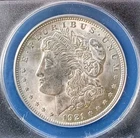 1921 P  Morgan Silver Dollar ANACS Graded MS 63 ✅ My Photos.