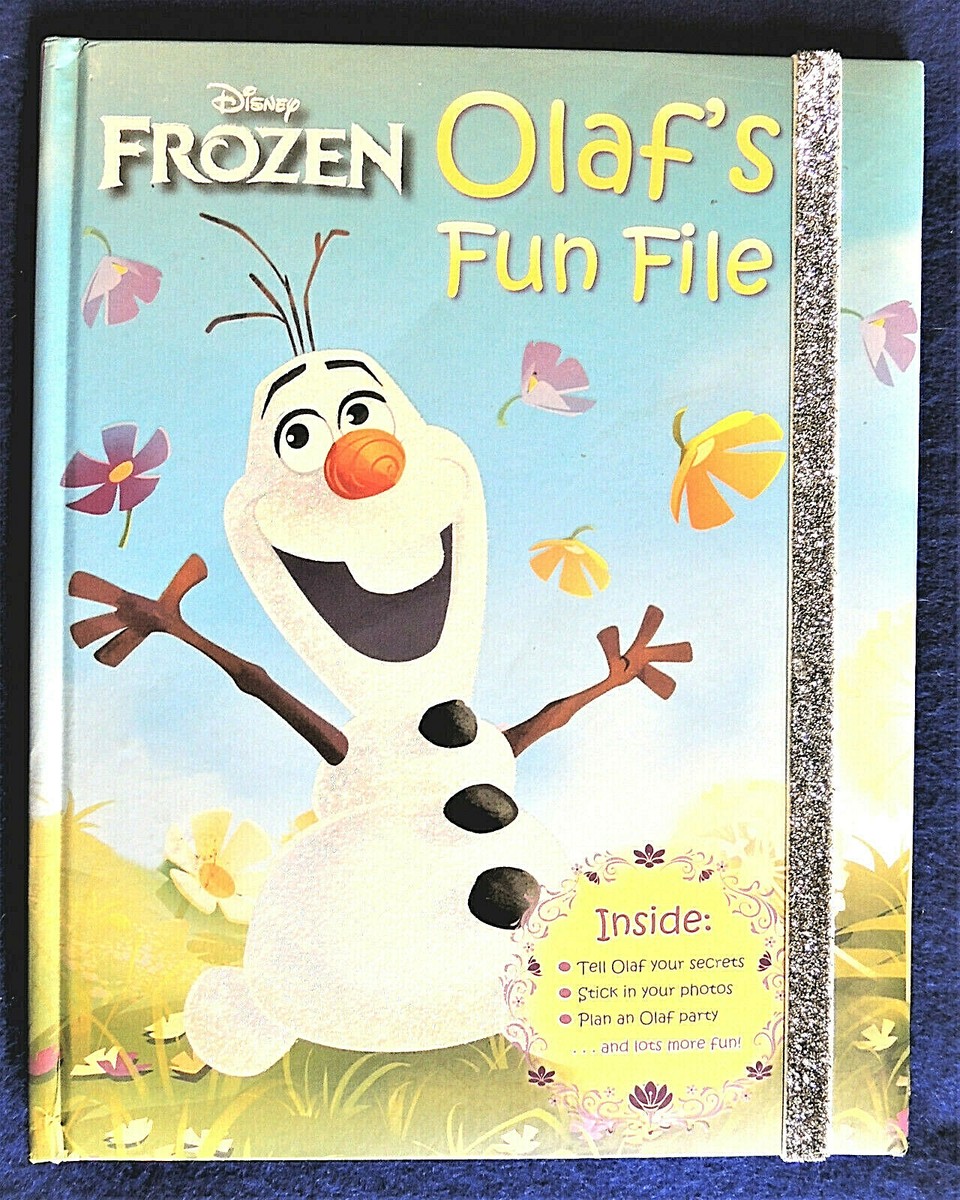 Disney Frozen Olaf's Fun File Children Activity Book HC Parragon