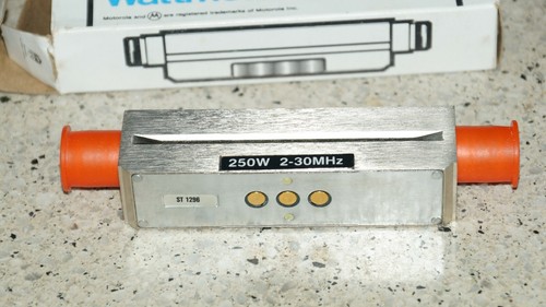 Motorola Thruline Watomierz Element Czujnik mocy 250W 2-300MHz ST-1296 - Zdjęcie 2 z 4