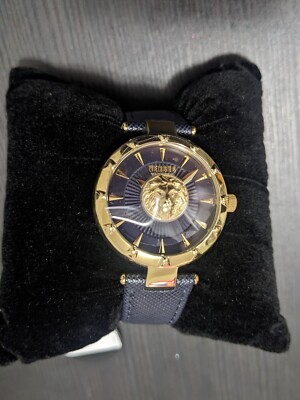 Versus Versace Sertie 36mm with Blue Leather Band  display picture 2