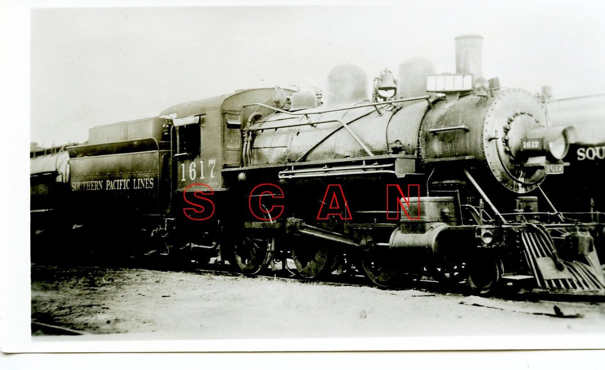 3D472 RP 1939/60s SOUTHERN PACIFIC RAILROAD 260 LOCO #1617