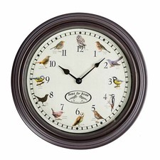 Orologio da parete decorativo Canto Uccellini Canzone Quarzo Arredamento Home Office
