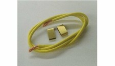 Koford Ultra flex silicone lead wire w/ clips for 1/24 Slot Cars