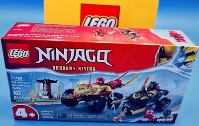 ディファレント・シェイプス LEGO NINJAGO Kai and Ras' Car and Bike Battle 71789 | eBay