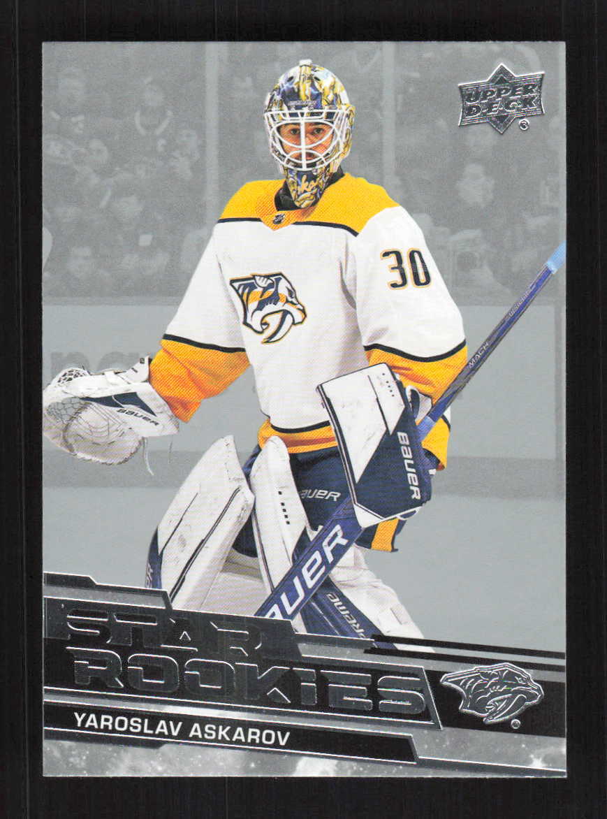 Yaroslav Askarov 2023-24 Upper Deck NHL Star Rookies Box Set Predators #10