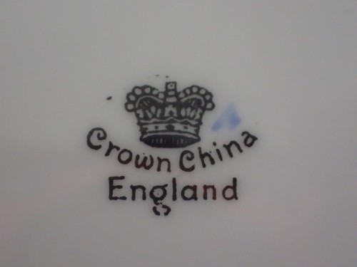 Piatto vintage da collezione Mr. Micawber Charles Dickens corona Cina Inghilterra 10 1/8" - Foto 7 di 7