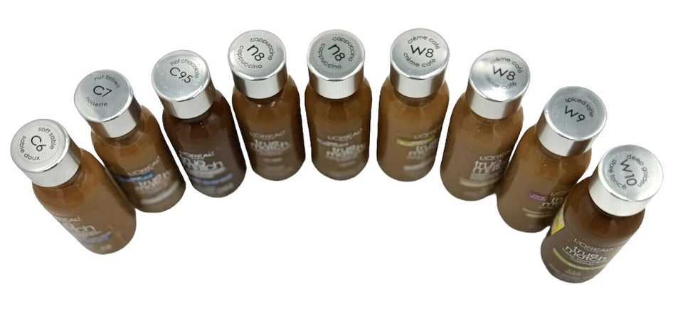 L'Oreal-True Match-Super Blendable Foundation Mixed Lot of 9 Expired 2021 - Image 2 of 2