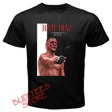 Nate Diaz 209 Stockton American MMA Fighter Men's Black Size S-5XL