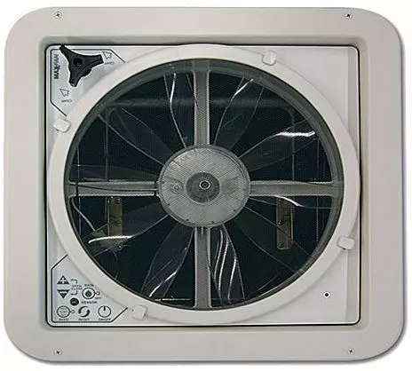 MAXXAIR MAXXFAN DELUXE CLEAR CARAVAN MOTORHOME ROOF VENT REMOTE CONTROL FAN - Picture 5 of 12