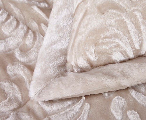 New Teddy Fleece Quilted Bedspread Bed Throw Bedding Set Pillow Sham Double King - Picture 11 of 37