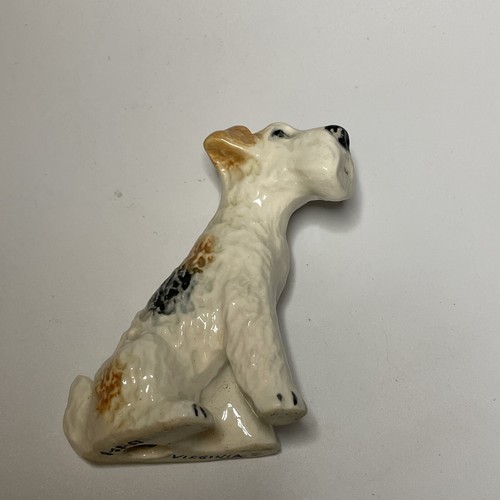 Vintage Terrier Doggy Figurine 3.5” Tall Ceramic Japan - Picture 6 of 7