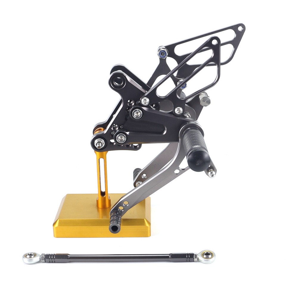pjページ Private Seller Black Kawasaki Ninja CNC Black Rearset Footpegs For